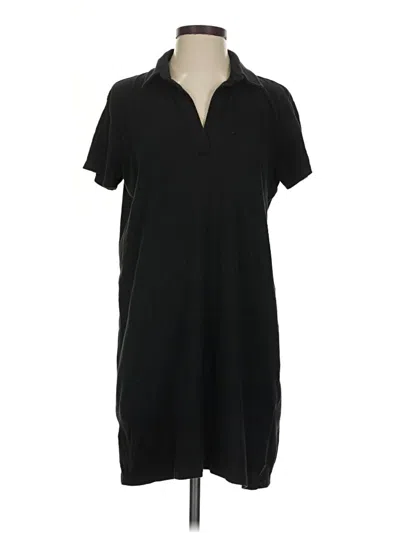 Pre-owned Eddie Bauer Casual Dress In Black