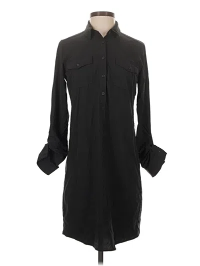 Pre-owned Eddie Bauer Casual Dress In Black