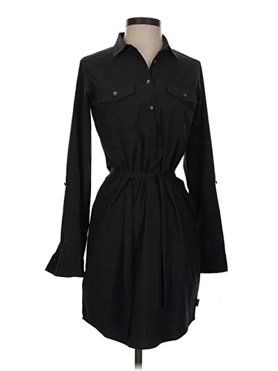 Pre-owned Eddie Bauer Casual Dress In Black