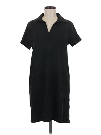 Pre-owned Eddie Bauer Casual Dress In Black