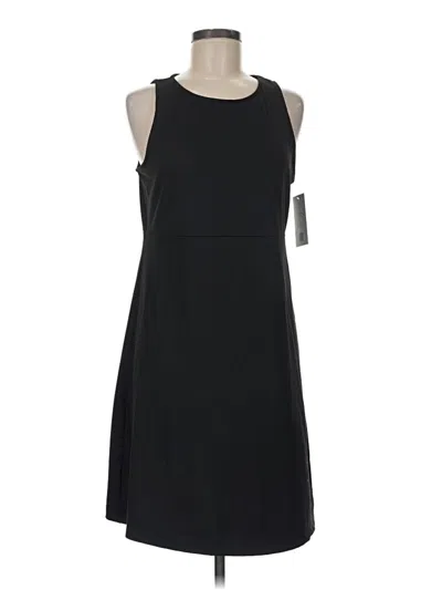 Pre-owned Eddie Bauer Casual Dress In Black