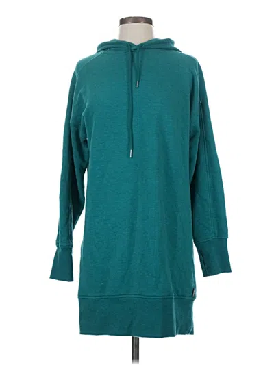Pre-owned Eddie Bauer Casual Dress In Blue