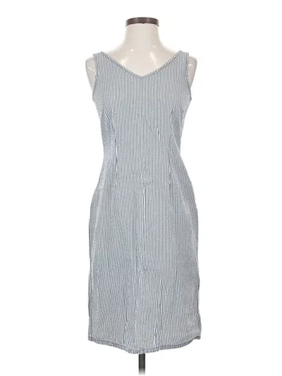 Pre-owned Eddie Bauer Casual Dress In Blue