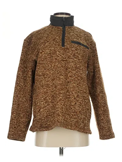Pre-owned Eddie Bauer Casual Dress In Brown