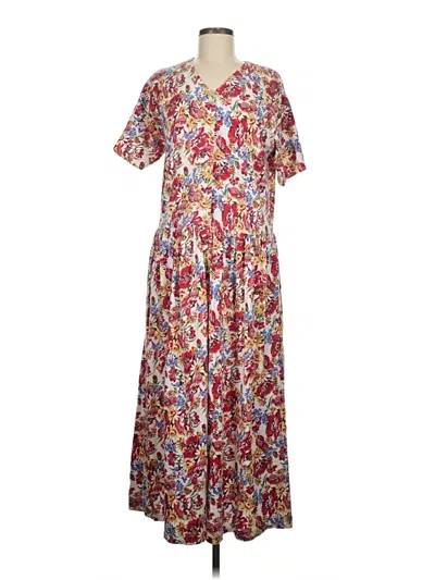 Pre-owned Eddie Bauer Casual Dress In Brown