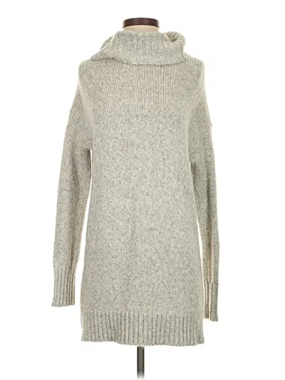 Pre-owned Eddie Bauer Casual Dress In Gray