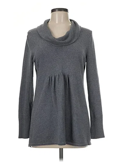 Pre-owned Eddie Bauer Casual Dress In Gray