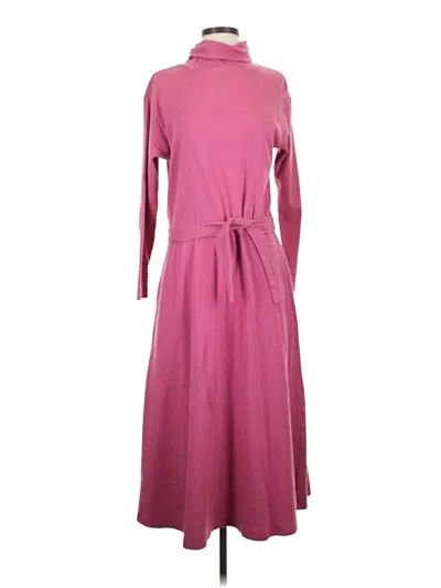 Pre-owned Eddie Bauer Casual Dress In Pink