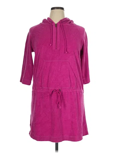 Pre-owned Eddie Bauer Casual Dress In Pink