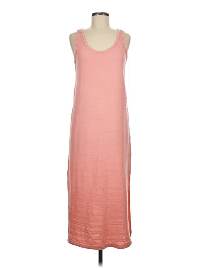 Pre-owned Eddie Bauer Casual Dress In Pink