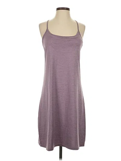 Pre-owned Eddie Bauer Casual Dress In Purple