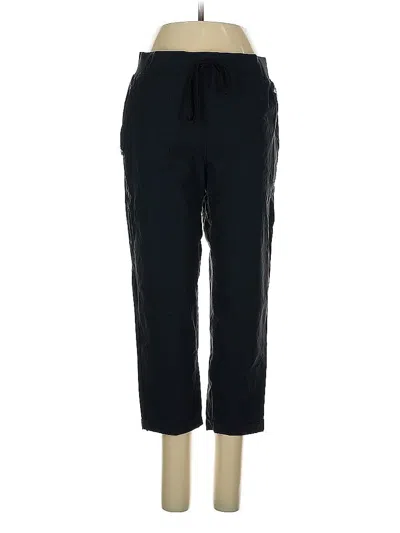 Pre-owned Eddie Bauer Casual Pants In Black