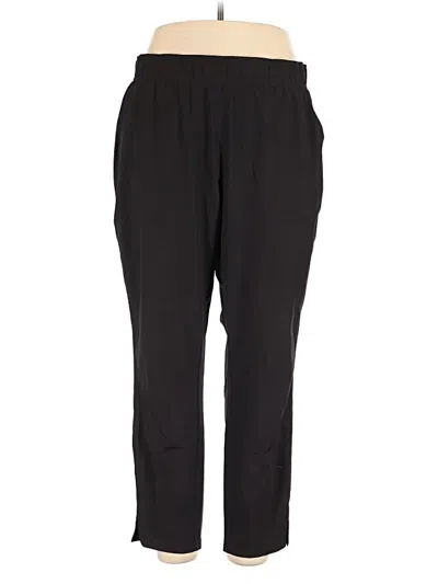 Pre-owned Eddie Bauer Casual Pants In Black