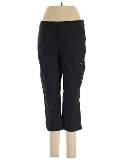 Pre-owned Eddie Bauer Casual Pants In Black