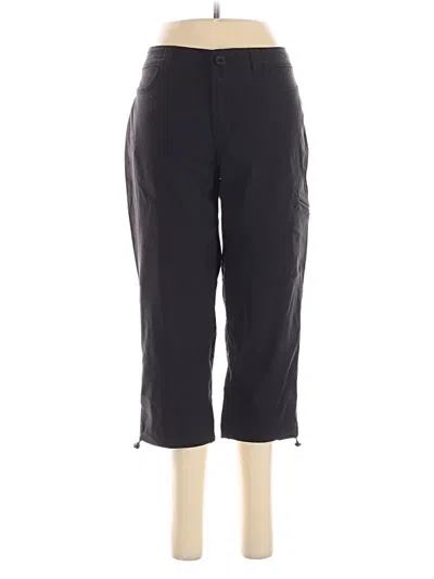 Pre-owned Eddie Bauer Casual Pants In Black