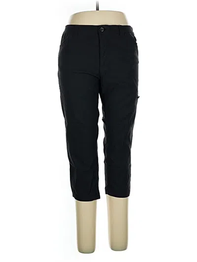 Pre-owned Eddie Bauer Casual Pants In Black