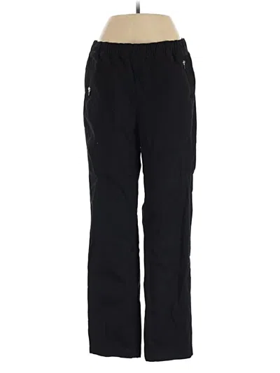 Pre-owned Eddie Bauer Casual Pants In Black