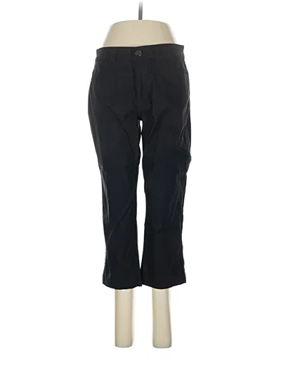 Pre-owned Eddie Bauer Casual Pants In Black