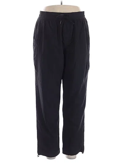 Pre-owned Eddie Bauer Casual Pants In Black