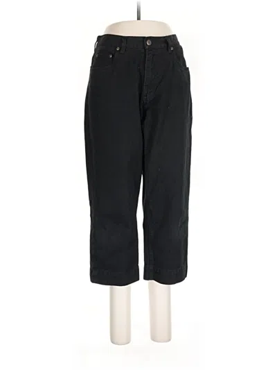 Pre-owned Eddie Bauer Casual Pants In Black