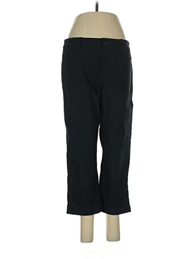 Pre-owned Eddie Bauer Casual Pants In Black
