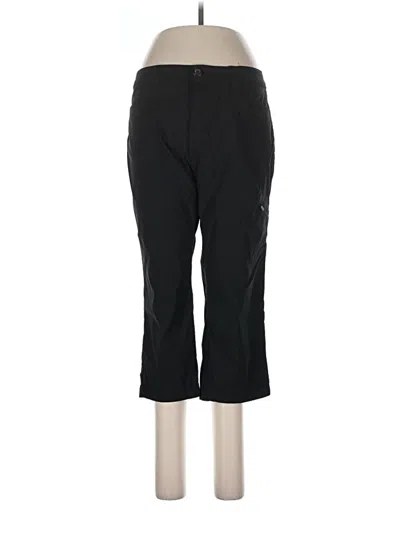 Pre-owned Eddie Bauer Casual Pants In Black