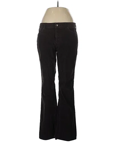 Pre-owned Eddie Bauer Casual Pants In Black