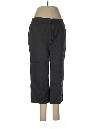 Pre-owned Eddie Bauer Casual Pants In Black