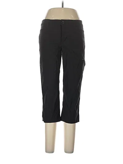 Pre-owned Eddie Bauer Casual Pants In Black
