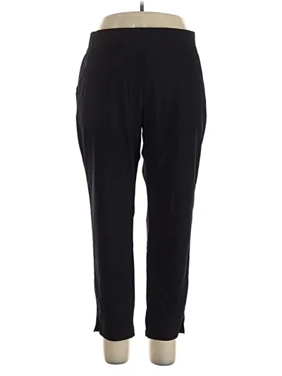 Pre-owned Eddie Bauer Casual Pants In Black
