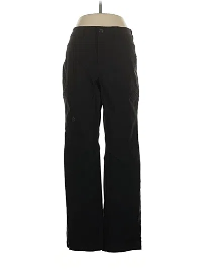 Pre-owned Eddie Bauer Casual Pants In Black