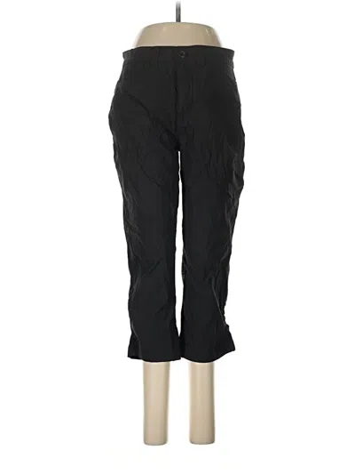 Pre-owned Eddie Bauer Casual Pants In Black