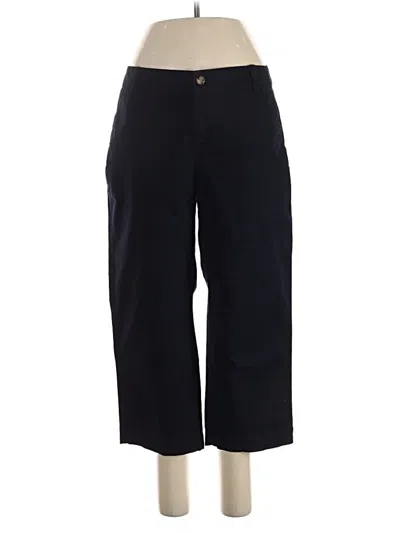 Pre-owned Eddie Bauer Casual Pants In Black