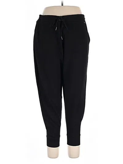 Pre-owned Eddie Bauer Casual Pants In Black