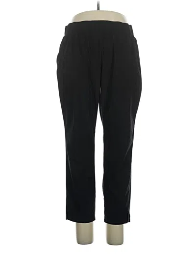 Pre-owned Eddie Bauer Casual Pants In Black