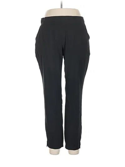 Pre-owned Eddie Bauer Casual Pants In Black