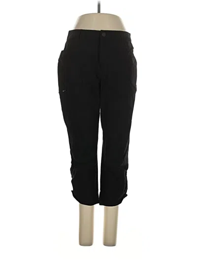 Pre-owned Eddie Bauer Casual Pants In Black