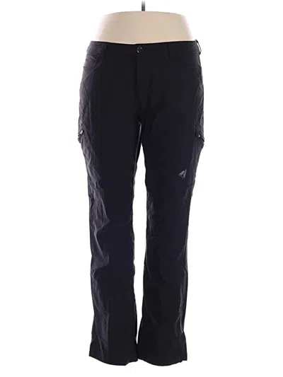 Pre-owned Eddie Bauer Casual Pants In Black