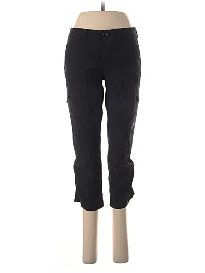 Pre-owned Eddie Bauer Casual Pants In Black
