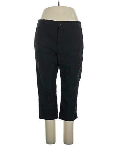 Pre-owned Eddie Bauer Casual Pants In Black