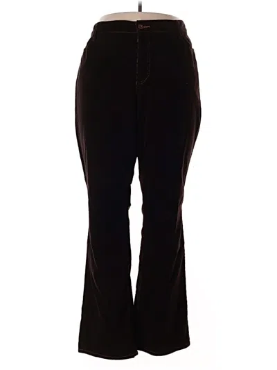 Pre-owned Eddie Bauer Casual Pants In Black