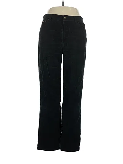 Pre-owned Eddie Bauer Casual Pants In Black
