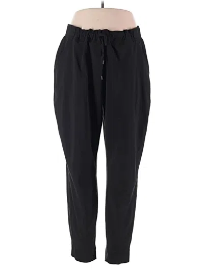 Pre-owned Eddie Bauer Casual Pants In Black