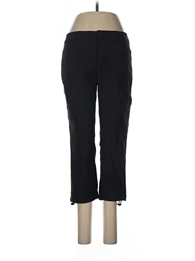 Pre-owned Eddie Bauer Casual Pants In Black