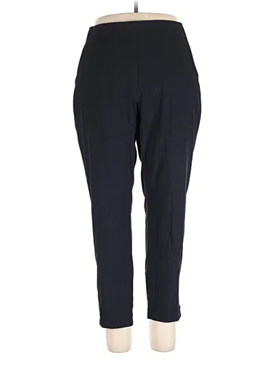 Pre-owned Eddie Bauer Casual Pants In Black