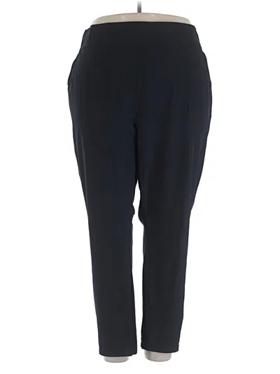 Pre-owned Eddie Bauer Casual Pants In Black