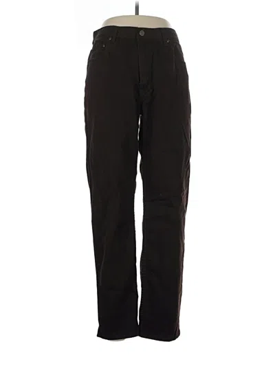 Pre-owned Eddie Bauer Casual Pants In Black