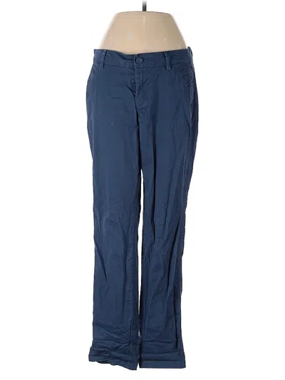 Pre-owned Eddie Bauer Casual Pants In Blue