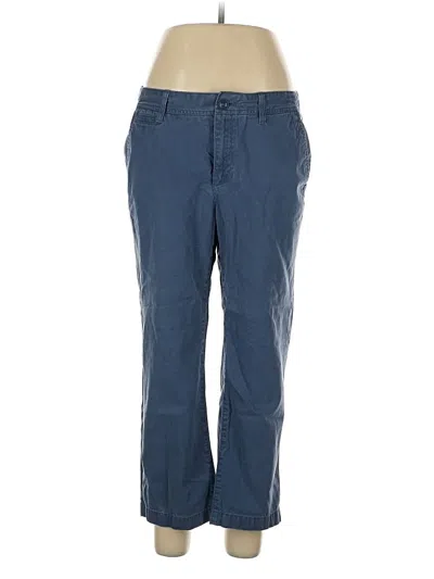 Pre-owned Eddie Bauer Casual Pants In Blue
