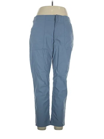 Pre-owned Eddie Bauer Casual Pants In Blue